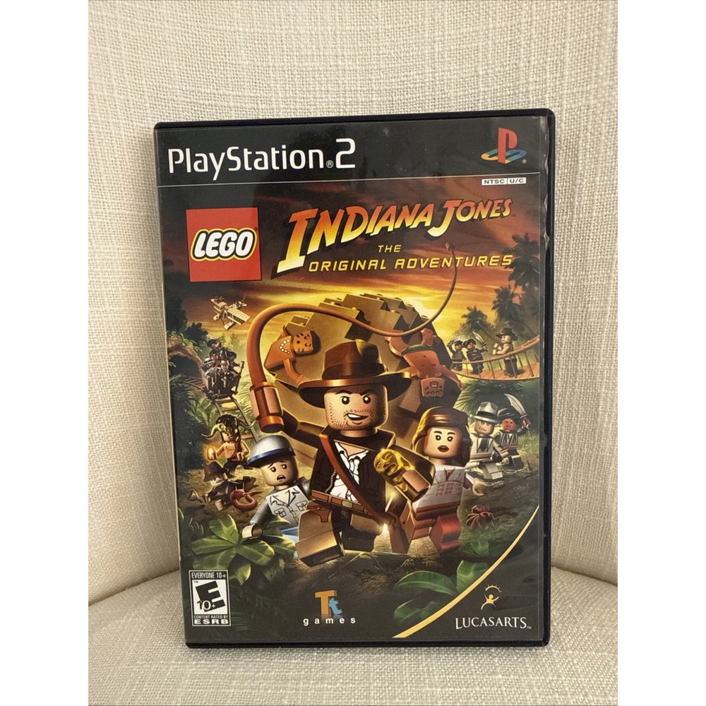 LEGO Indiana Jones The Original Adventures -  Sony PlayStation 2  - CIB